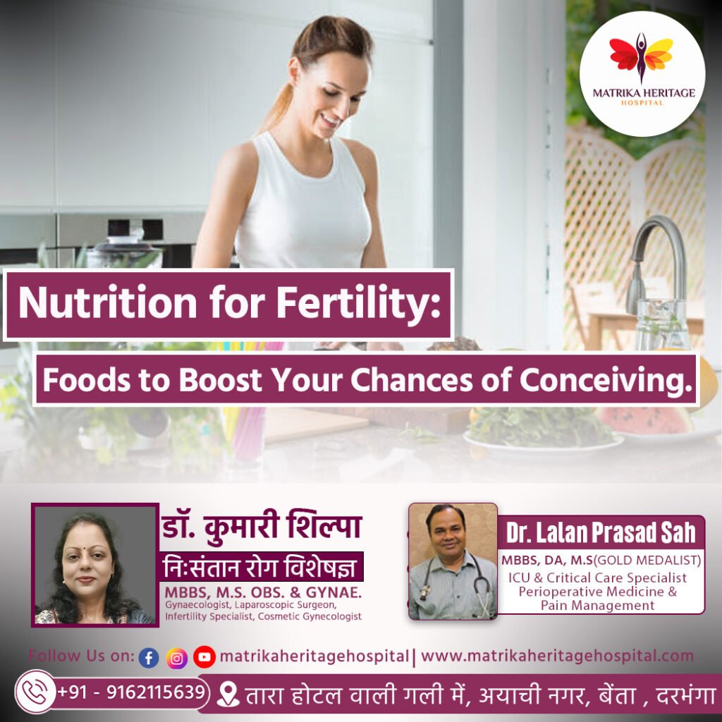 Nutrition for Fertility: Foods to Boost Your Chances of Conceiving.