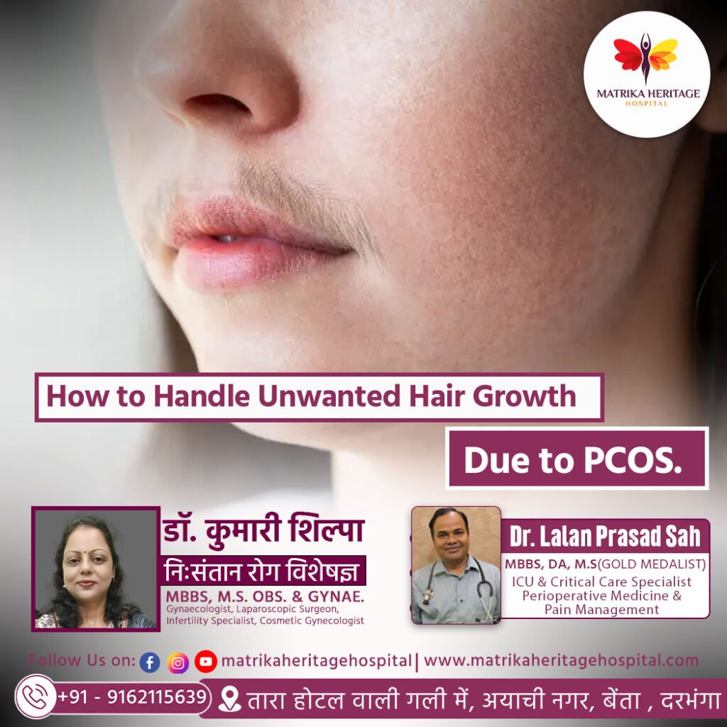 Unwanted hair on face, how to get rid of this