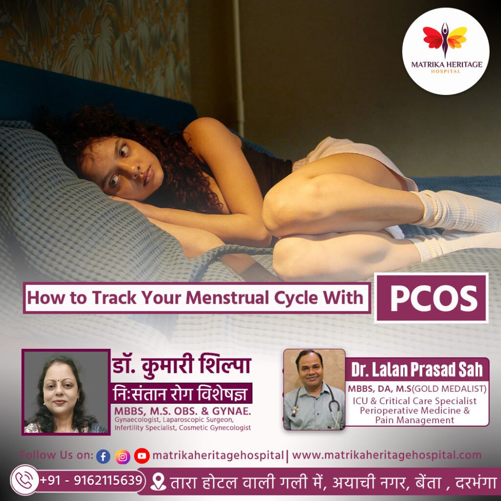 Track your Menstural CYcle with PCOS.