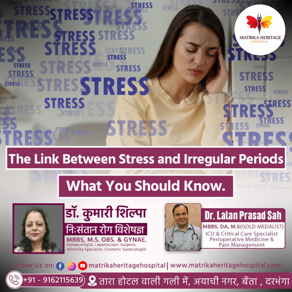 Worried Indian woman sitting with menstrual calendar, symbolizing stress and irregular periods