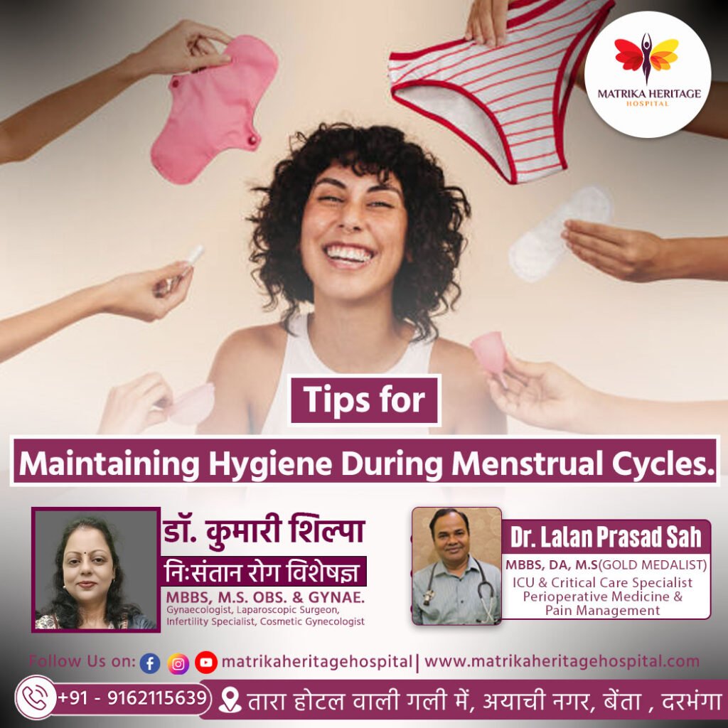 A teenage girl holding a sanitary pad and smiling, symbolizing awareness about menstrual hygiene and self-care.