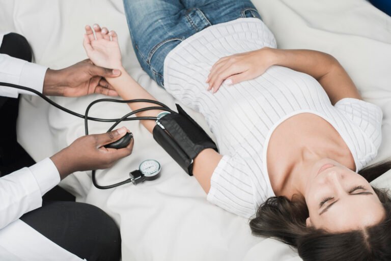 Managing gestational hypertension safely during pregnancy with medical guidance