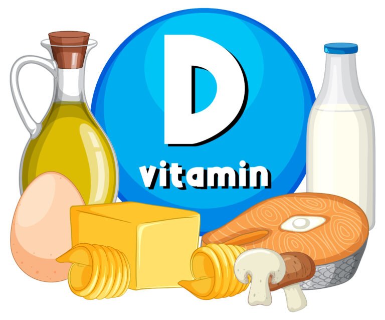 Vitamin D rich foods like milk, egg, fish, mushroom and healthy fats for women after 30 to support bone health and immunity